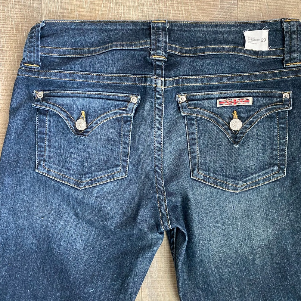Hudson Mid Rise Signature Boot Cut Jeans